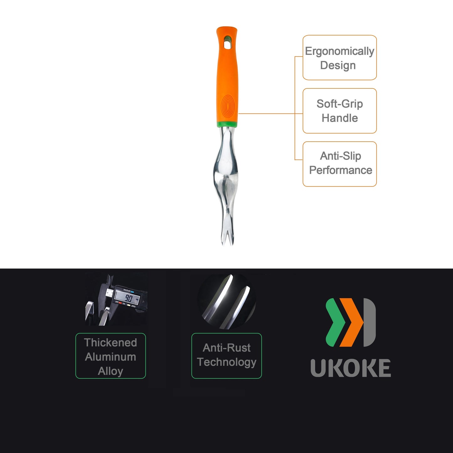 12-Piece Heavy-Duty Aluminum Garden Tool Set - Ergonomic Handle, Canvas Apron with Storage Pocket, and Durable Metal Construction for Effortless Gardening Experience - Ideal for Women and Men