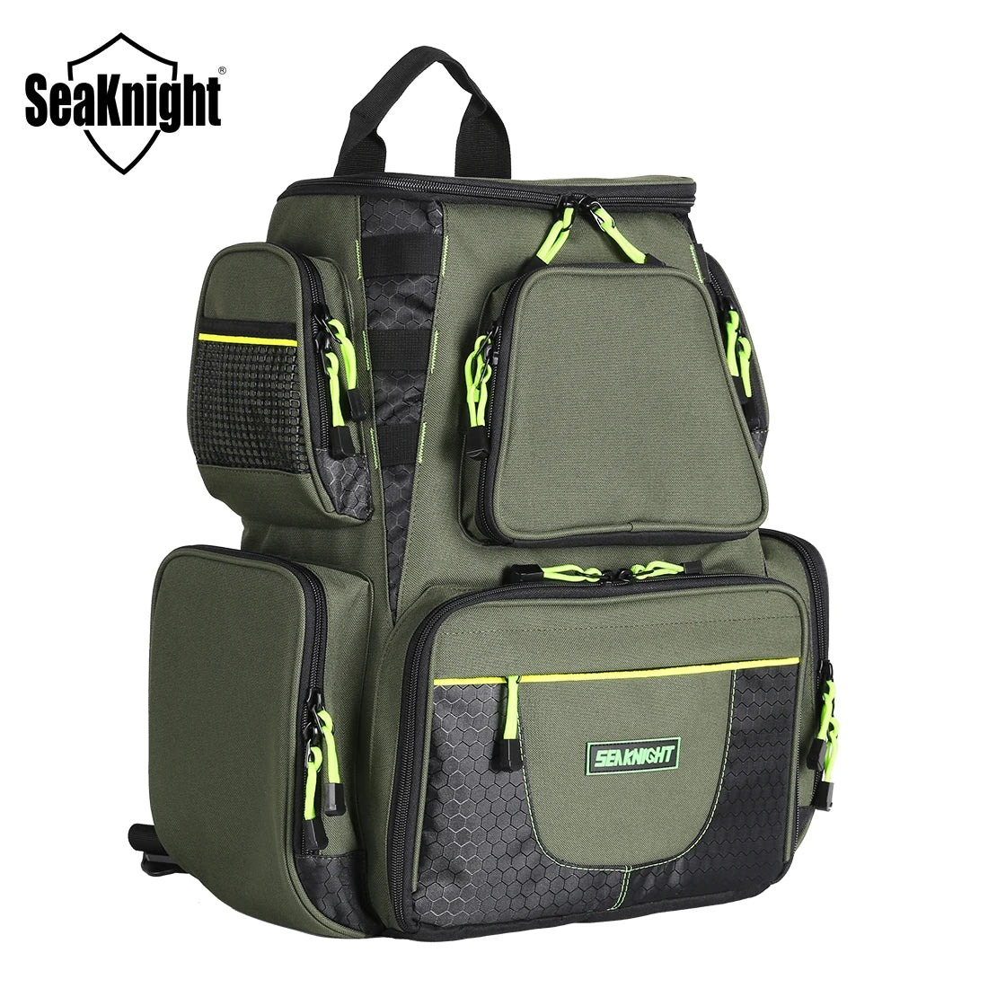 SeaKnight Brand 25L 7.5L Backpack Large Storage Fishing Bags Fishing Tackles Army Green; Camouflage Green Quality bag