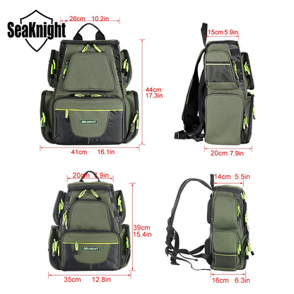 SeaKnight Brand 25L 7.5L Backpack Large Storage Fishing Bags Fishing Tackles Army Green; Camouflage Green Quality bag