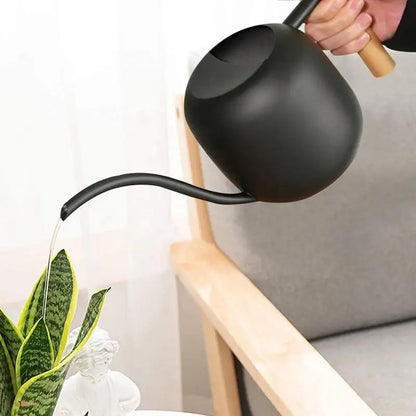 Watering Can Matte Metal Watering Can Indoor Plants 1200ml Semi-open Top Garden Watering Can Flower Watering Pot For Raises