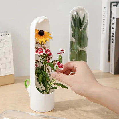 Premium Herb Storage Container Vanilla Fresh-Keeping Cup For Vegetables Dill Leaf Food Storage Preservation Bottle Herb Keeper