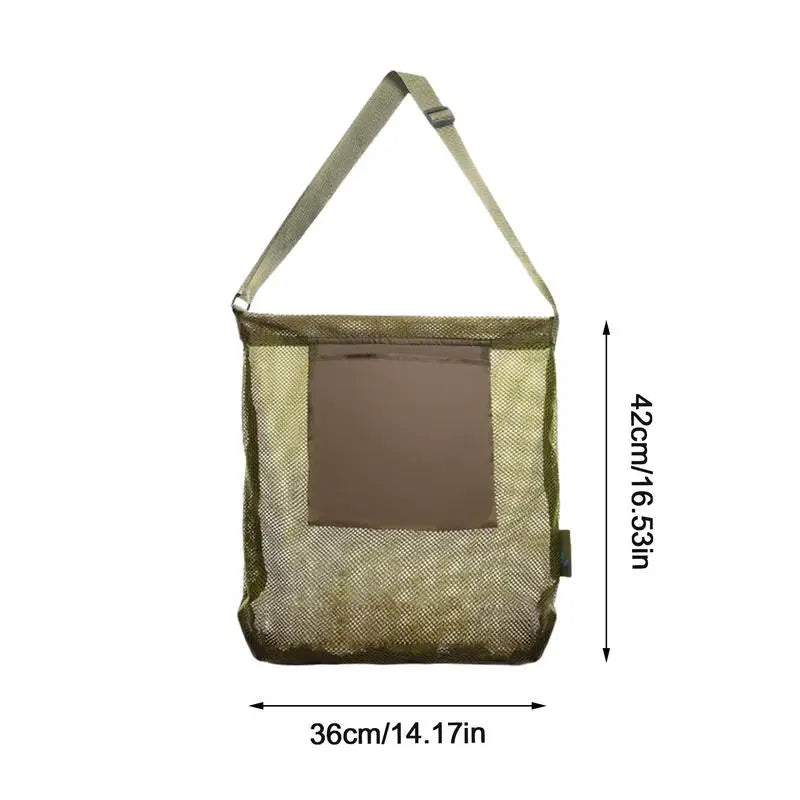 Mushroom Hunting Bag Mushroom Bags Mesh Bag Mushroom Hunting Supplies Foraging Tool Mesh Bag Alternatives To Mushroom Baskets