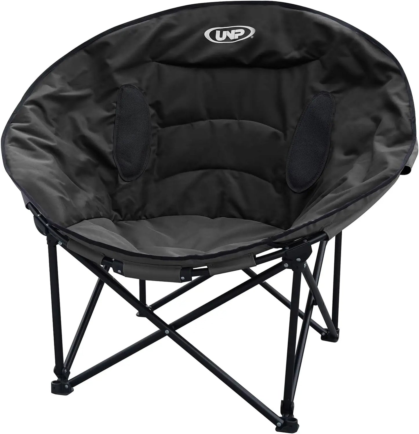 unp Camping Moon Chair, Portable Folding Sofa Chair, Easy Set Up Patio Chair Lawn Seat Camping Stool Chair for Hunting, Fishing,