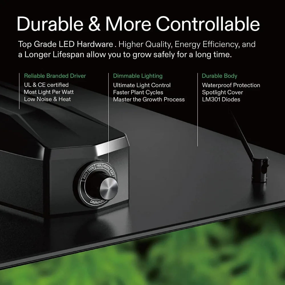 VIVOSUN Grow Tent Complete System, 2 x 2 ft. Grow Tent Kit Complete, 24" x 24" x 48" Garden Greenhouses