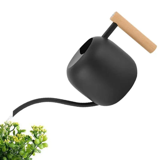 Watering Can Matte Metal Watering Can Indoor Plants 1200ml Semi-open Top Garden Watering Can Flower Watering Pot For Raises