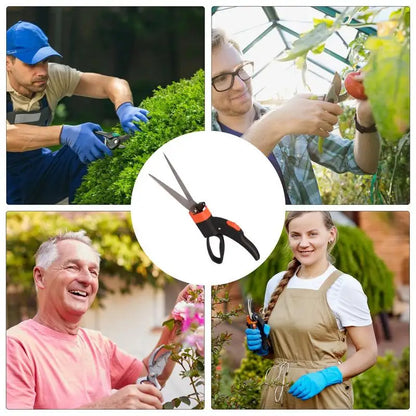 Garden Pruning Scissor Rotatable Ergonomic Pruning Shears Outdoor Reusable Gardening Tools Portable Hand Pruners For Yard Lawn