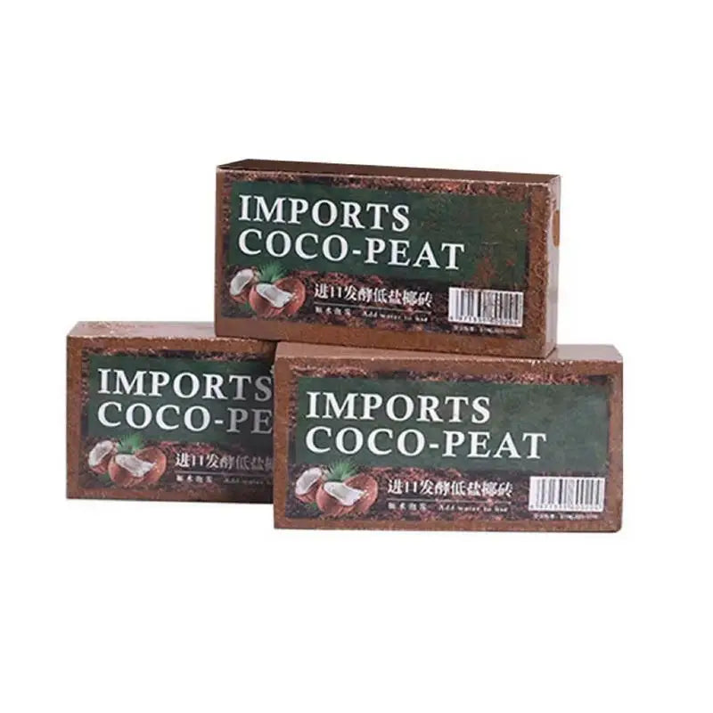 Natural Organic Compressed Coconut Coir Fiber High Nutrition Coconut Soil Coco Fiber For Planting Vegetable Fruit