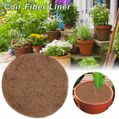 Mulch Ring Tree Protective Mats Natural Organic Coconut Fiber For Plants Thick And Durable Warm Soil Weed Control Indoor Outdoor